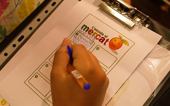 Gimcana al mercat de l´Olivar